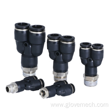 PX pneumatic connector Branch Y type Fittings